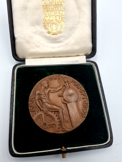 Medalje fra Landsudstillingen i Aarhus